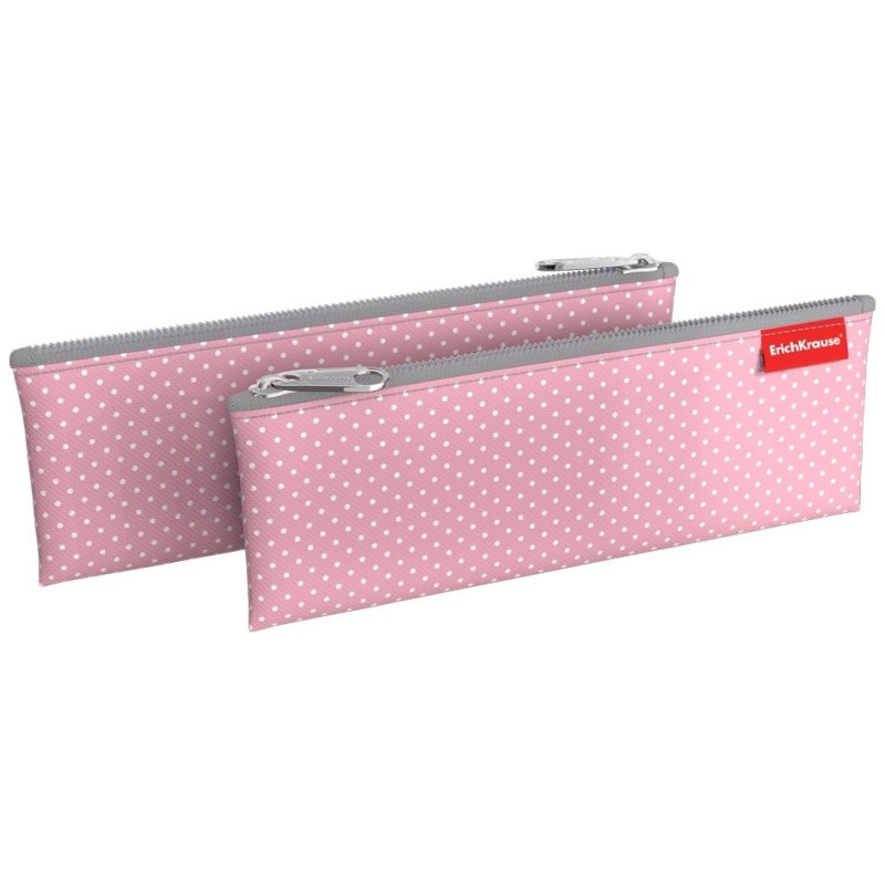 Erichkrause Κασετίνα Μονή Ροζ 220x90mm EK52466