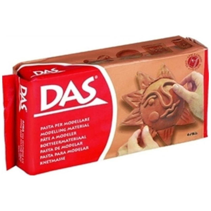 Das Πηλός Terracotta 0.5kgr 387100 Das Πηλός Terracotta 0.5kgr 387100