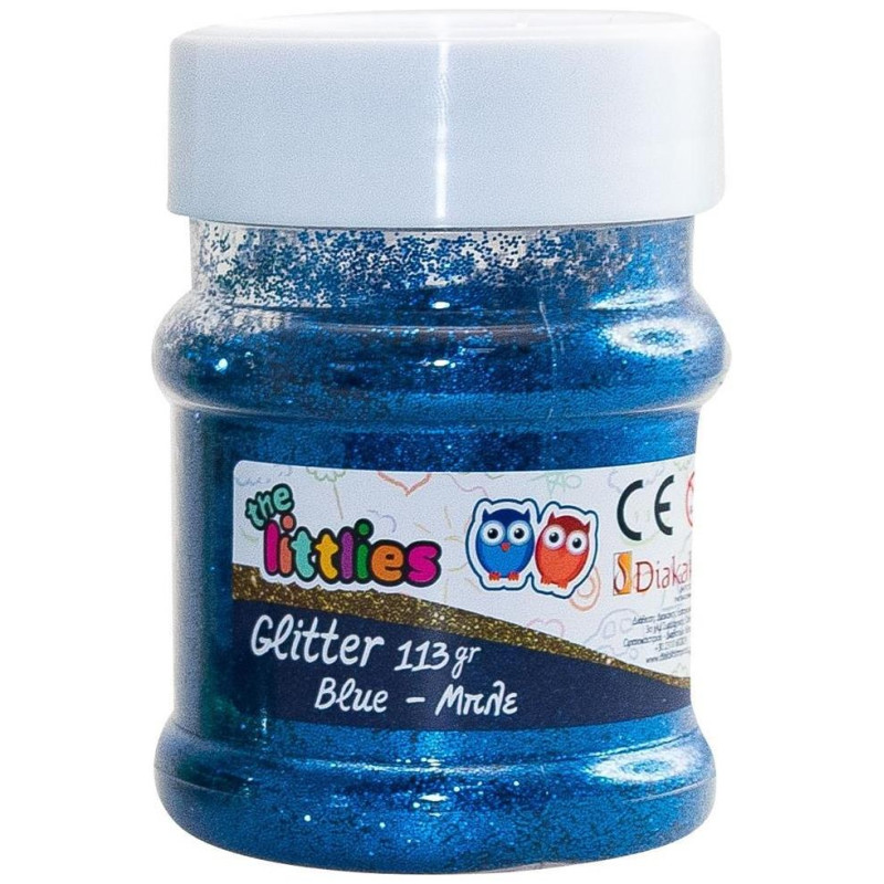 The Littlies Glitter Σκόνη Μπλε 113gr 646714