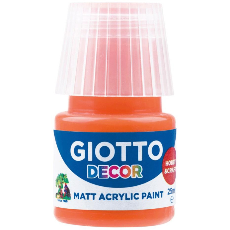 Giotto Decor Acrylic 25 ml Orange 538105 Giotto Decor Acrylic 25 ml Orange 538105