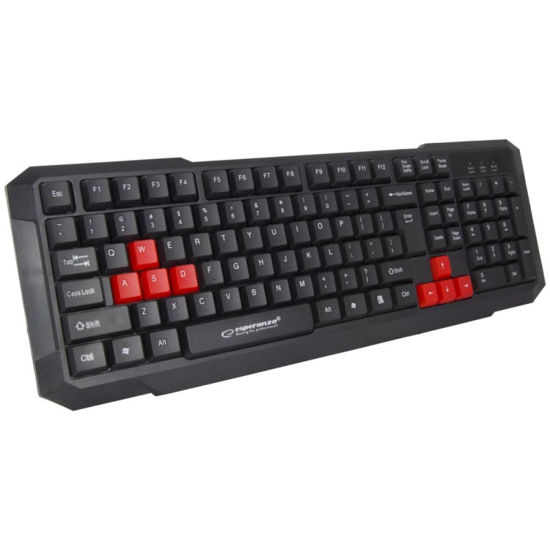 Esperanza Ενσύρματο Gaming Πληκτρολόγιο Aspis EGK102-R Esperanza Ενσύρματο Gaming Πληκτρολόγιο Aspis EGK102-R