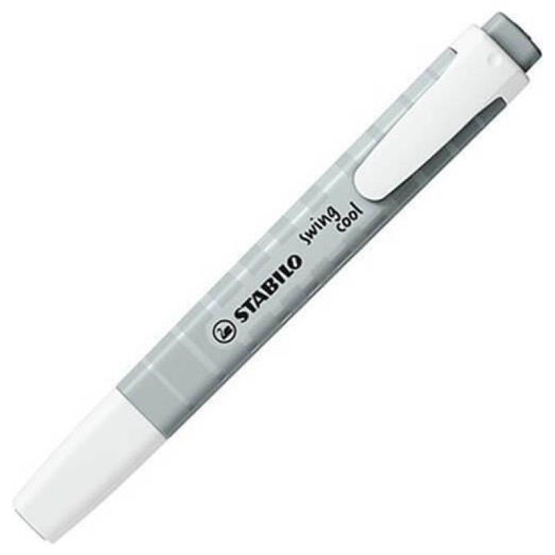 Stabilo Μαρκαδόρος Υπογράμμισης Swing Pastel Grey 2751948