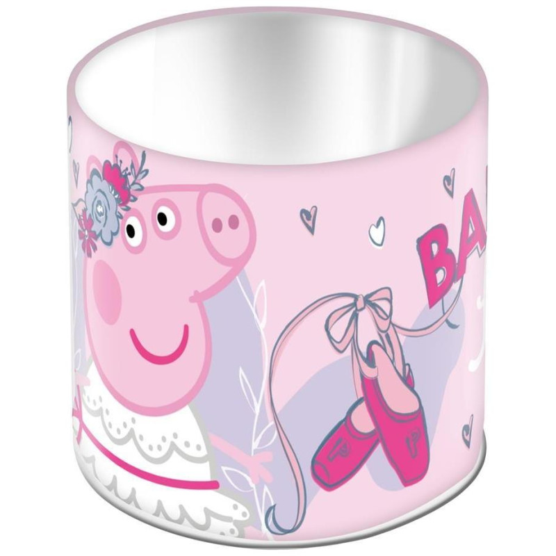 Διακάκης Μολυβοθήκη Μεταλλική 10x11cm Peppa 482612