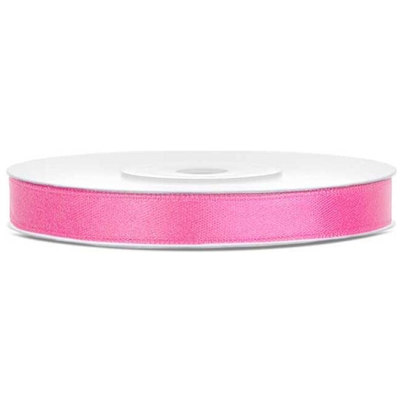 Fabi Κορδέλα Σατέν Pink 6mm x 46m F130246