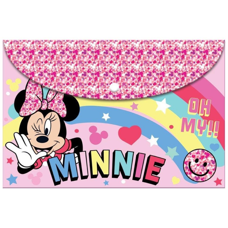 Διακάκης Φάκελος Κουμπί Α4 Minnie 563046