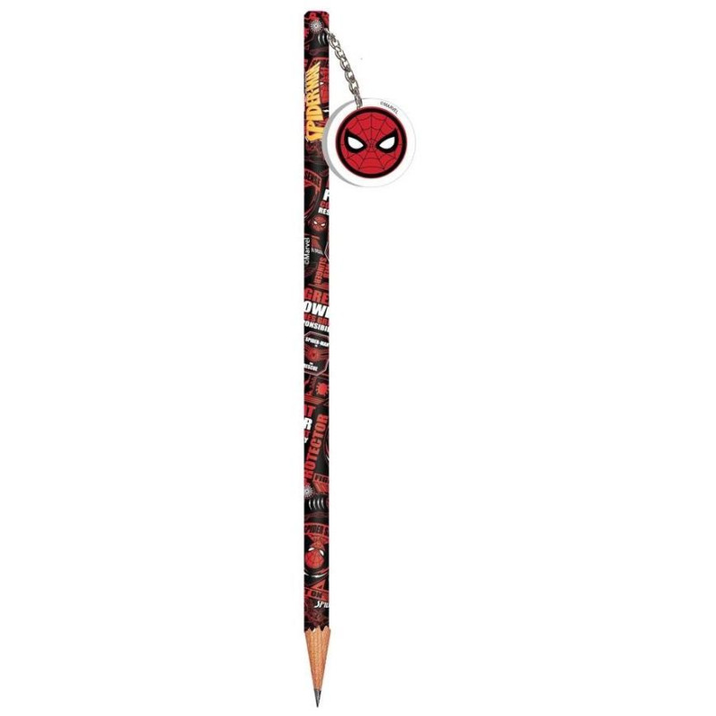Διακάκης Μολύβι Με Γόμα 2 σχέδια Spiderman 508002