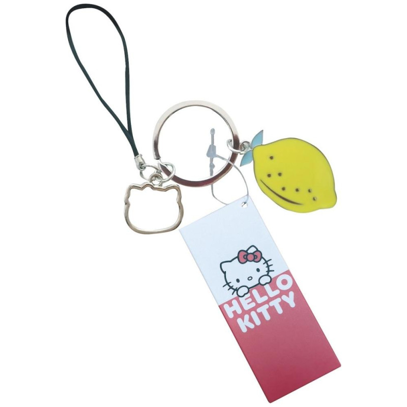 Gim Μεταλλικό Μπρελόκ Lemon Hello Kitty Lemonade 335-70008
