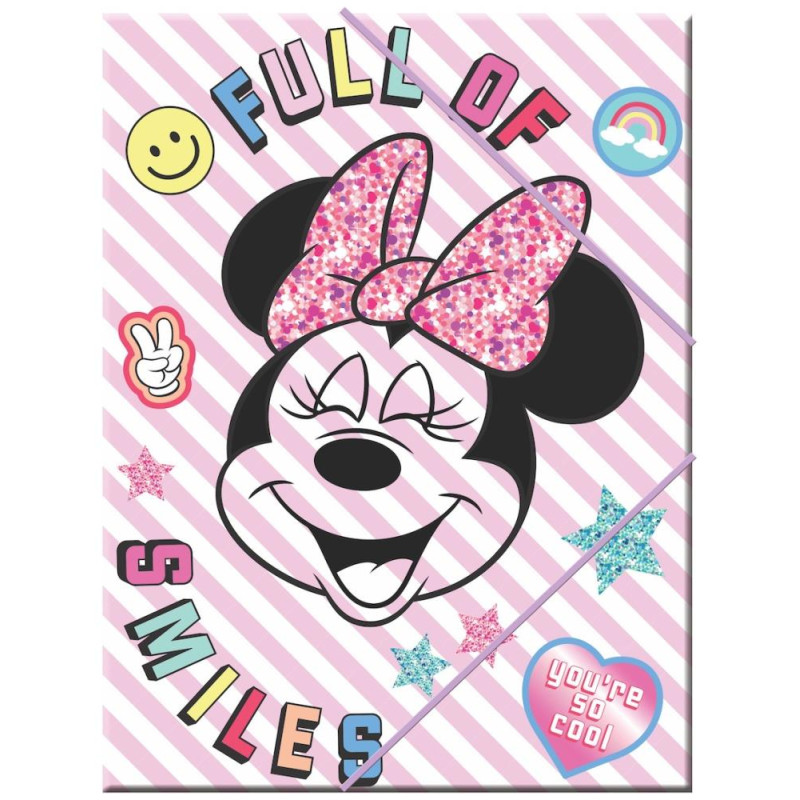 Gim Nτoσιέ Λάστιχo PP Α4 Minnie 340-41515