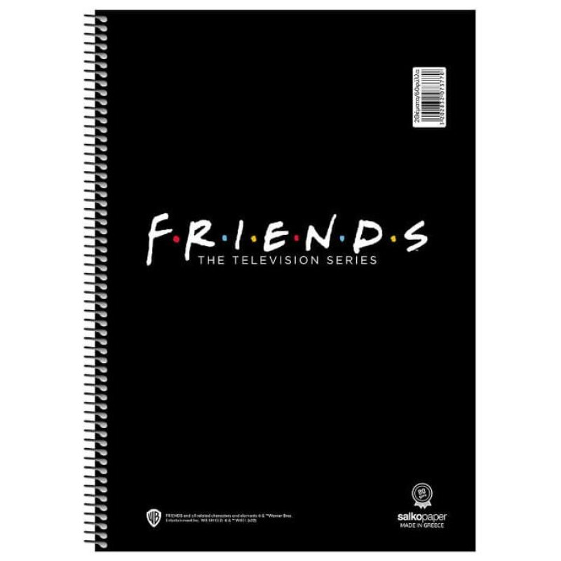 Salko Σπιράλ Friends Vol.1 21x29/120σελ. 2 Θέματα S7377
