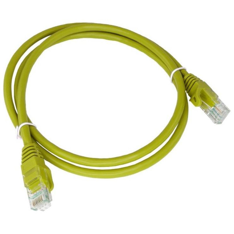 Alantec U/UTP Cat.5e Καλώδιο Δικτύου 0.25m Κίτρινο KKU5CZA1-Y