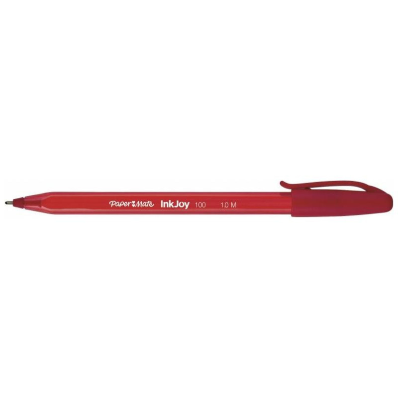 Papermate InkJoy 100 1.0mm Red Stick ballpoint pen Medium