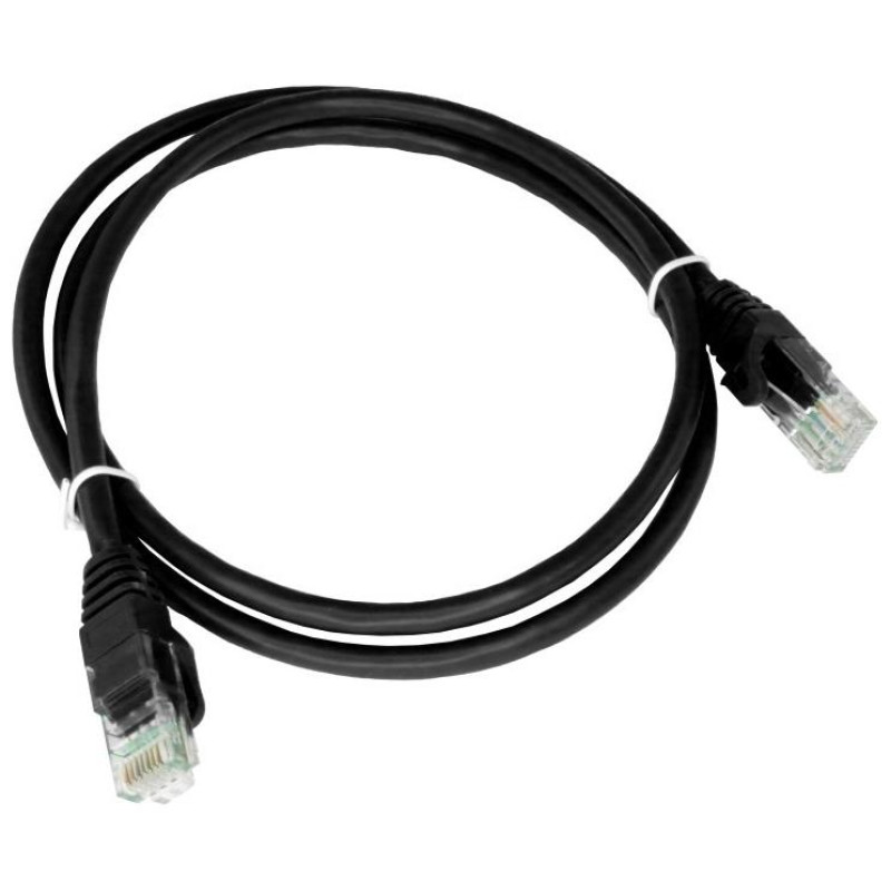 Alantec Καλώδιο Δικτύου KKU5CZA1 Black 0.25 m Cat5e U/UTP (UTP)