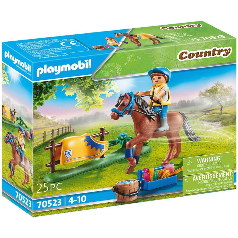 Playmobil Αναβάτης με Welsh πόνυ 70523