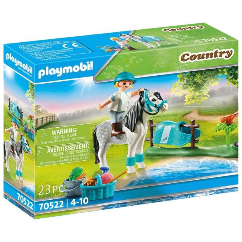 Playmobil Αναβάτρια με Classic πόνυ 70522