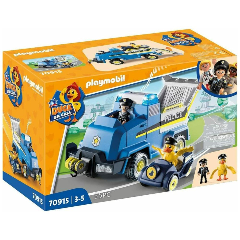 Playmobil D.O.C. - Όχημα Αστυνομίας με mini περιπολικό 70915 Playmobil D.O.C. - Όχημα Αστυνομίας με mini περιπολικό 70915