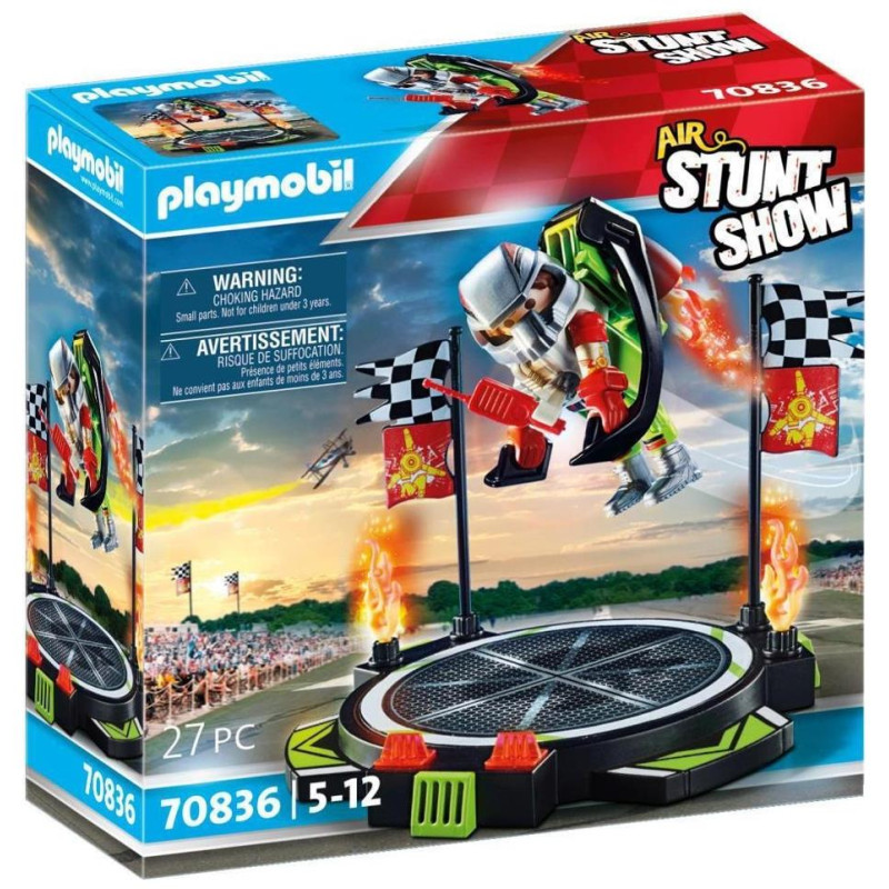 Playmobil Air Stunt Show Πτήση με jetpack 70836