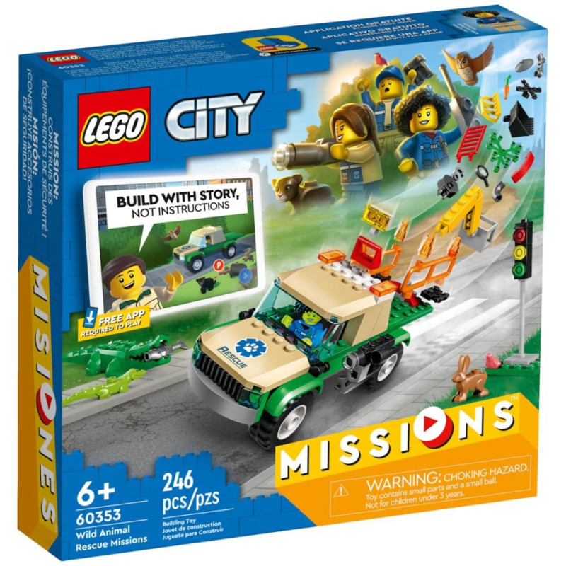Lego 60353 Wild Animal Rescue Missions Lego 60353 Wild Animal Rescue Missions