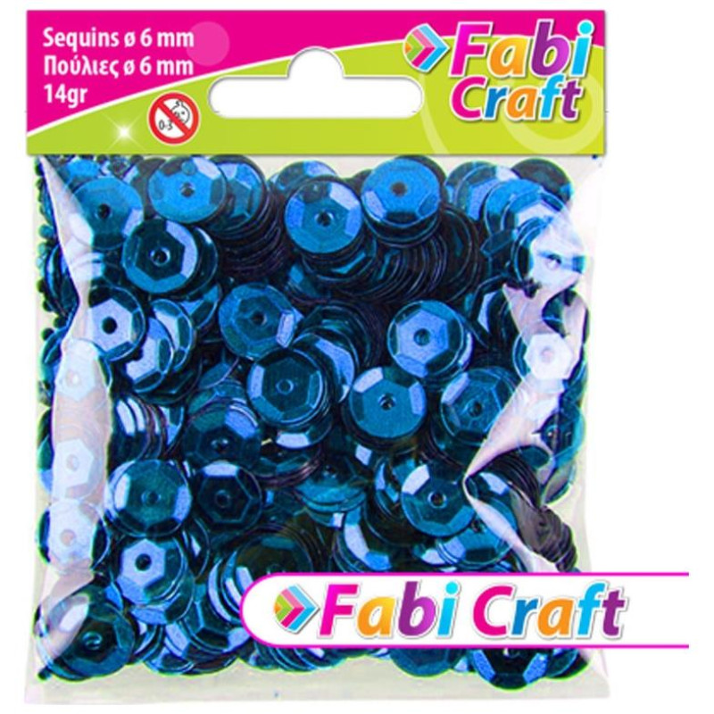 Fabi Πούλιες 6mm 14gr Μπλε