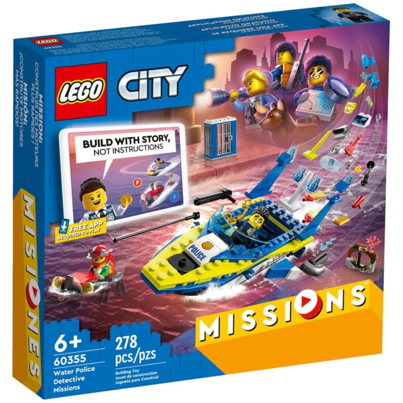 Lego City Water Police Detective Mission για 6+ ετών 60355