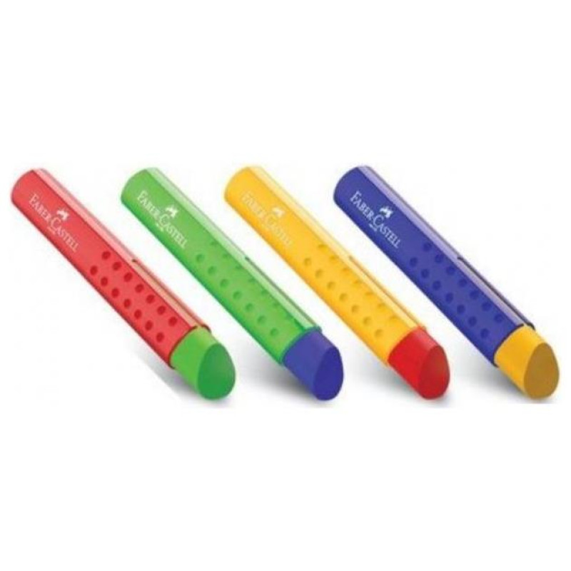 Faber Castell Γόμα Grip Tri Διάφορα Χρώματα 182334