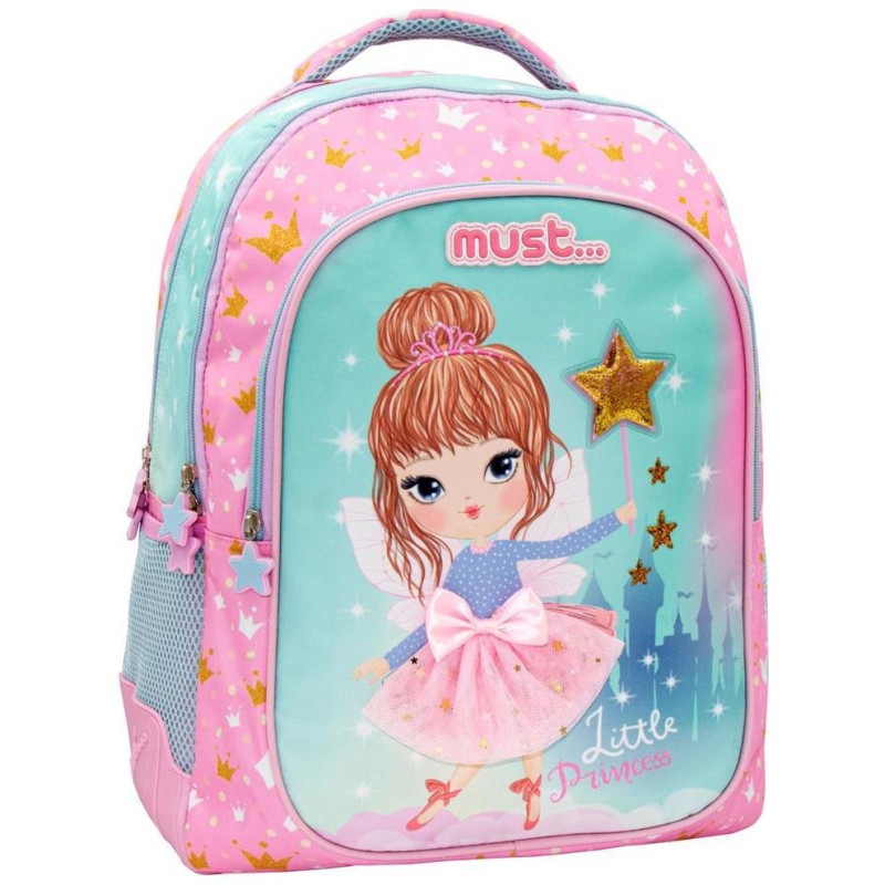 Must Τσάντα Πλάτης 32x18x43cm 2 Θήκες Little Princess 584976 Must Τσάντα Πλάτης 32x18x43cm 2 Θήκες Little Princess 584976