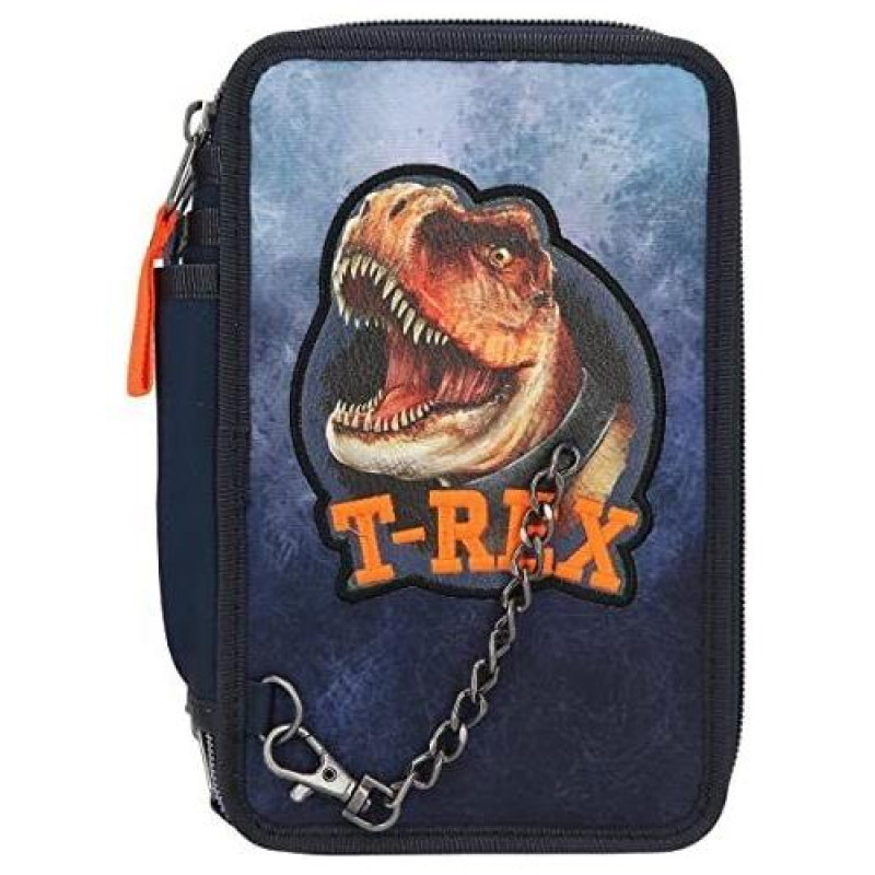 Dino World Κασετίνα Γεμάτη Τριπλή T-REX D11865 Dino World Κασετίνα Γεμάτη Τριπλή T-REX D11865
