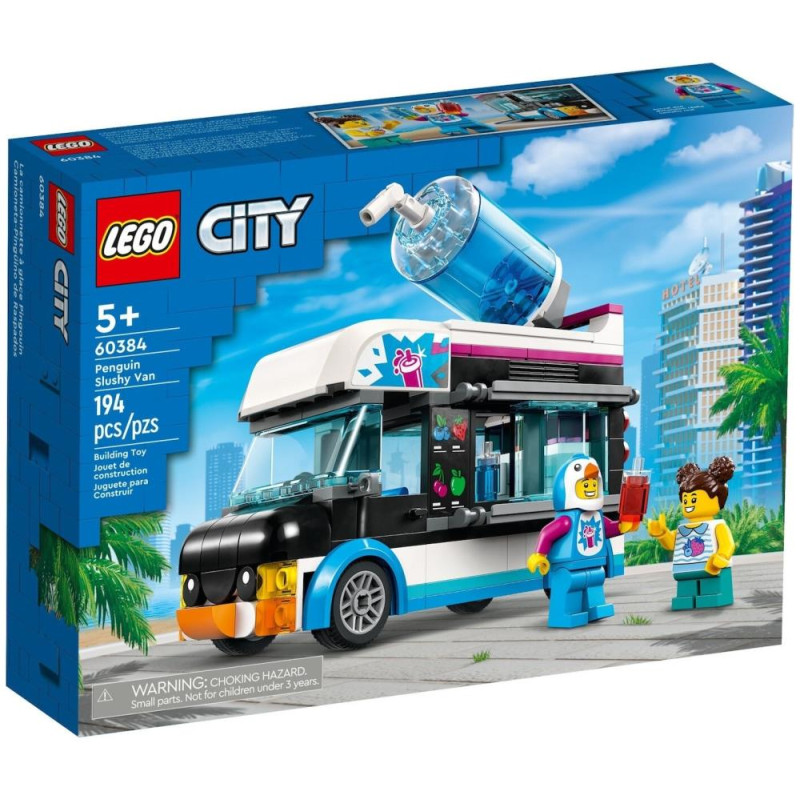 Lego 60384 Penguin Slushy Van