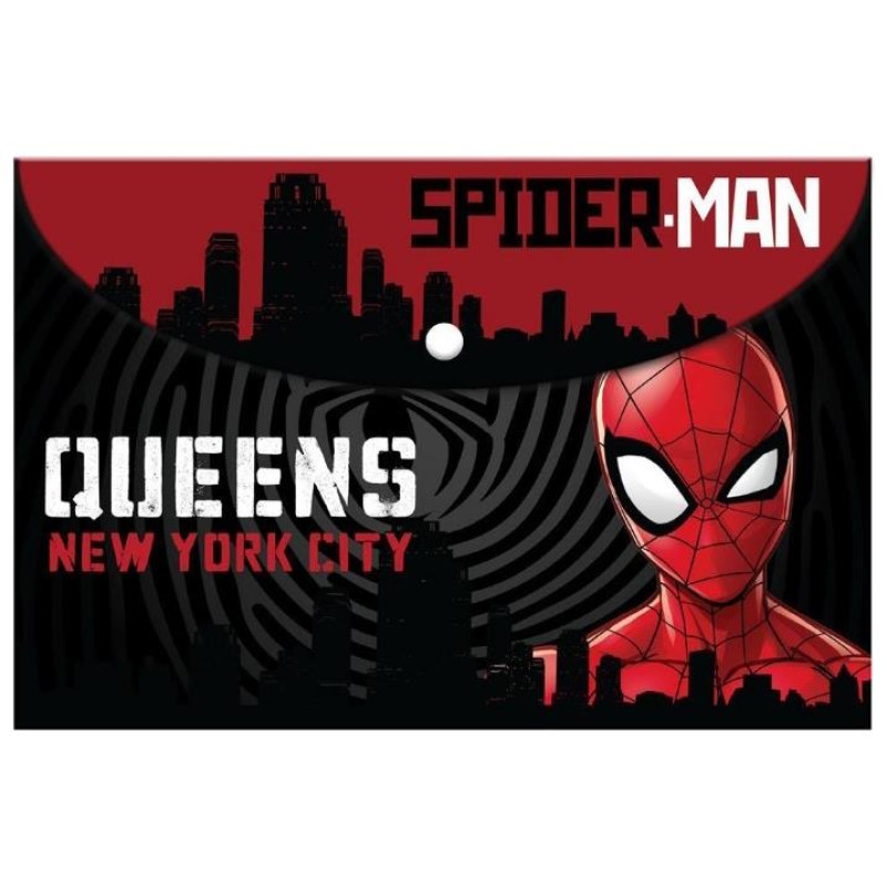 Διακάκης Φάκελος Κουμπί Α4 Spiderman 508146