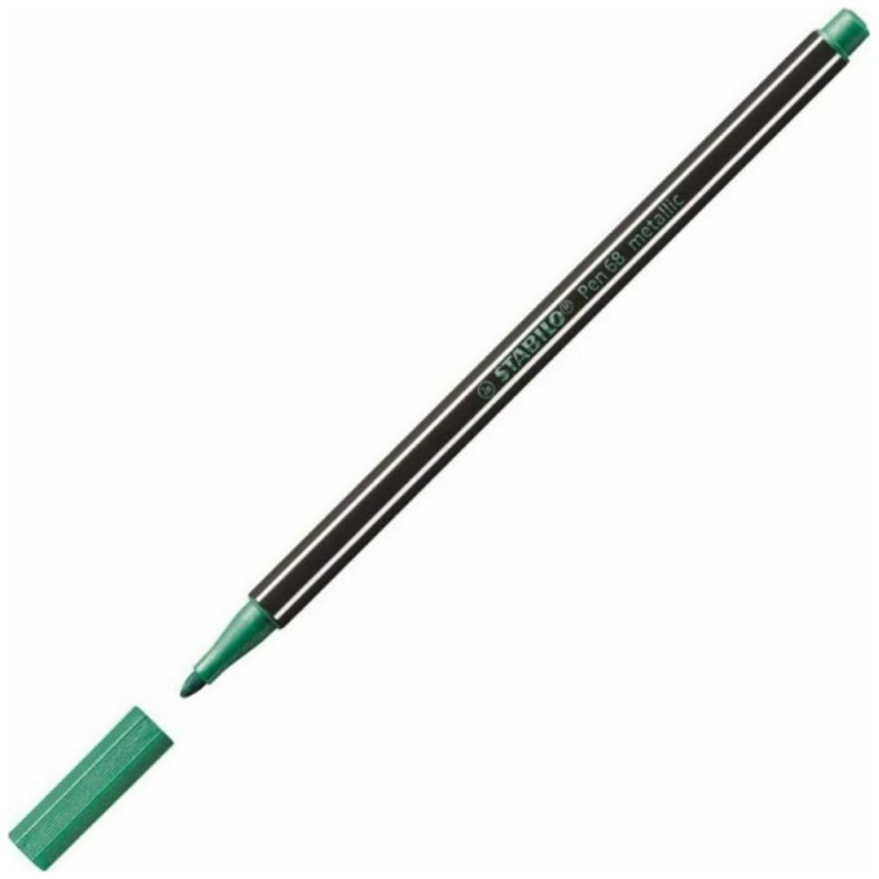 Stabilo Μαρκαδόρος Metallic Green 68/836