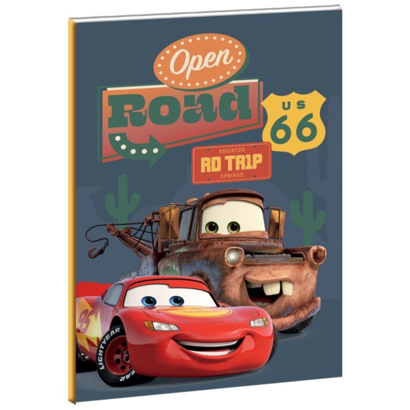 Gim Τετράδιο 17x25cm Cars 341-35400