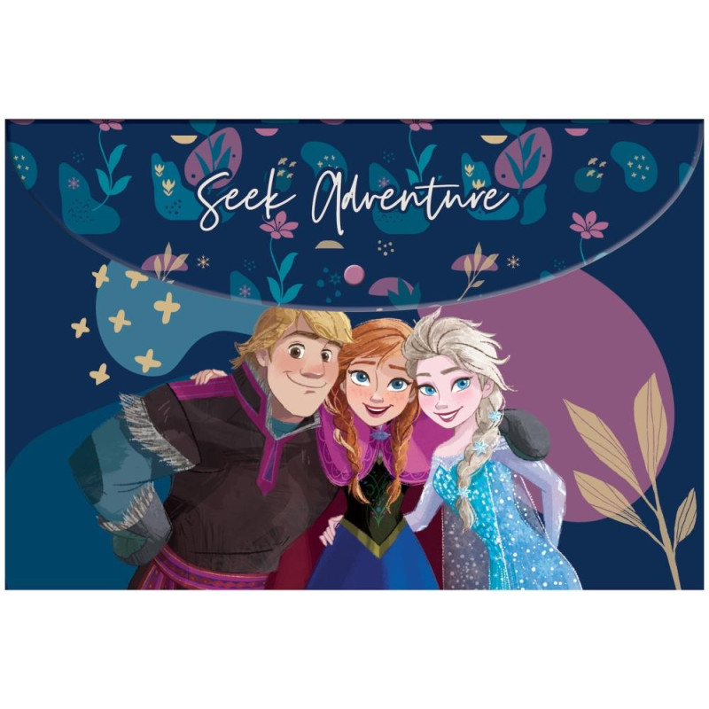 Gim Φάκελος Κουμπί PP Frozen 341-69580