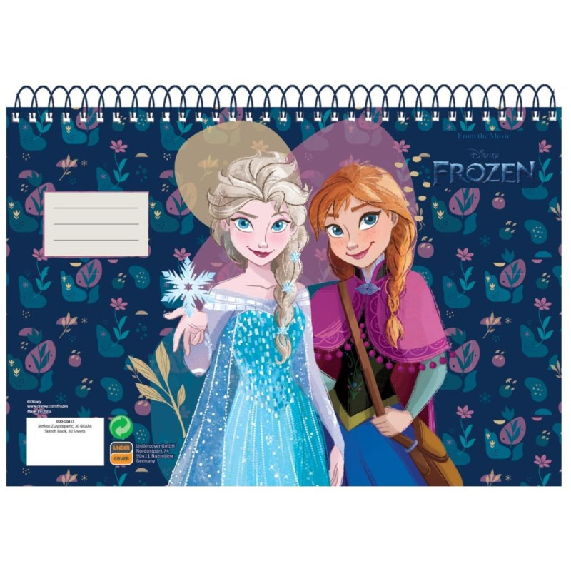 Gim Μπλοκ Ζωγραφικής Α4σπ.30φ.Frozen 341-69413