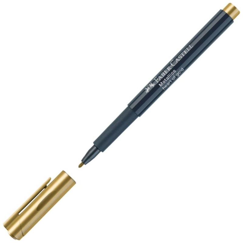 Faber Castell Mεταλλικός Μαρκαδόρος Χρυσός 160750