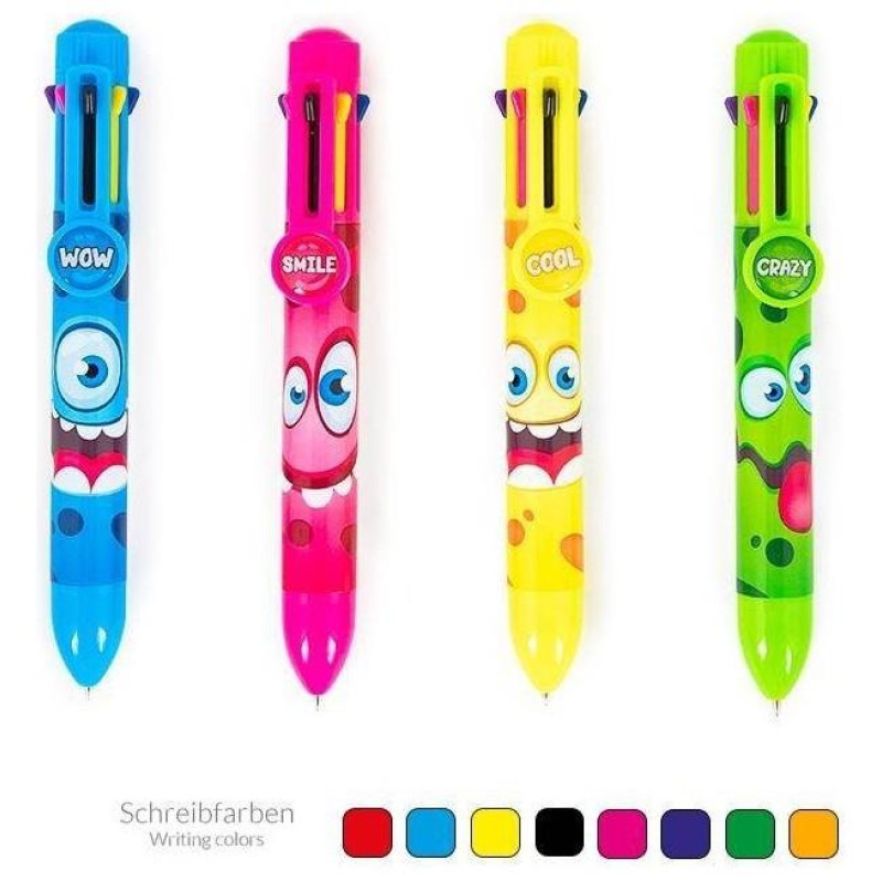 Trend Στυλό Παιδικό Monster Multi 8colors 956118Y
