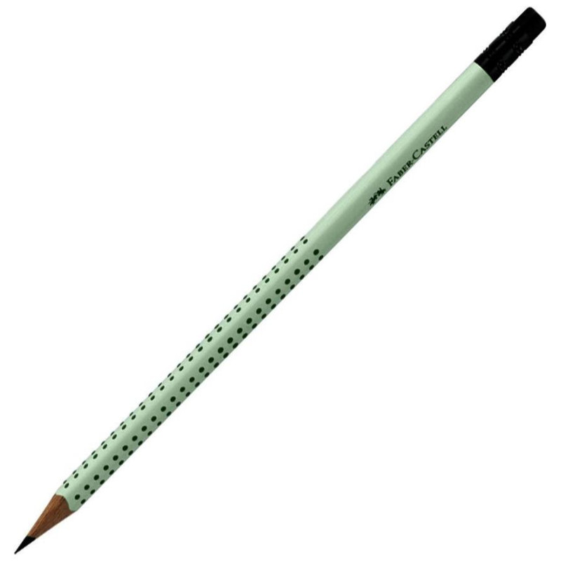 Faber Castell Μολύβι Grip 2001 Light Green Mε Γόμα