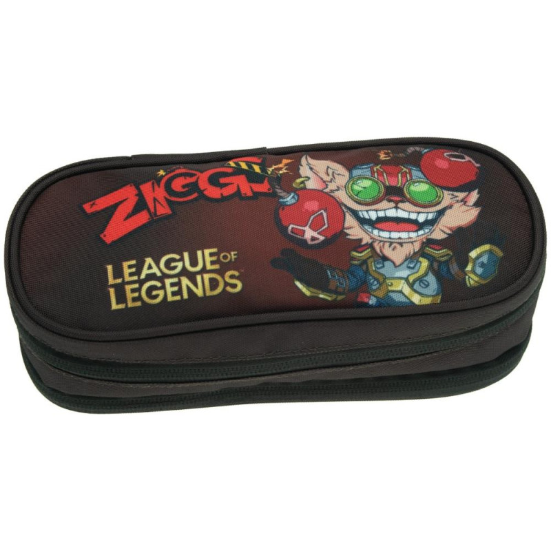 Gim Κασετίνα Διπλή Lol Ziggs 361-01144 Gim Κασετίνα Διπλή Lol Ziggs 361-01144