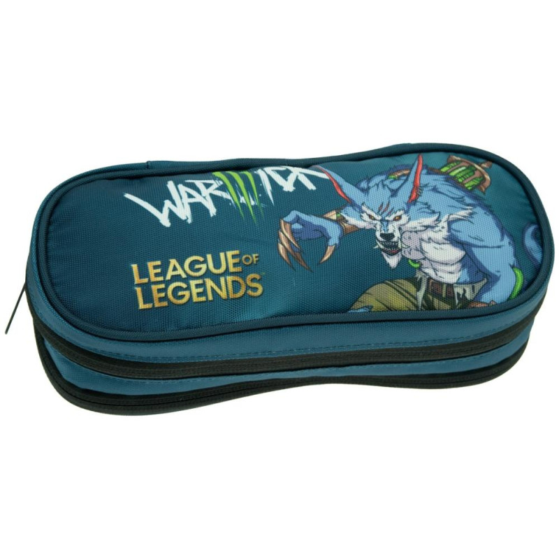 Gim Κασετίνα Διπλή LOL Warwick 361-00144 Gim Κασετίνα Διπλή LOL Warwick 361-00144