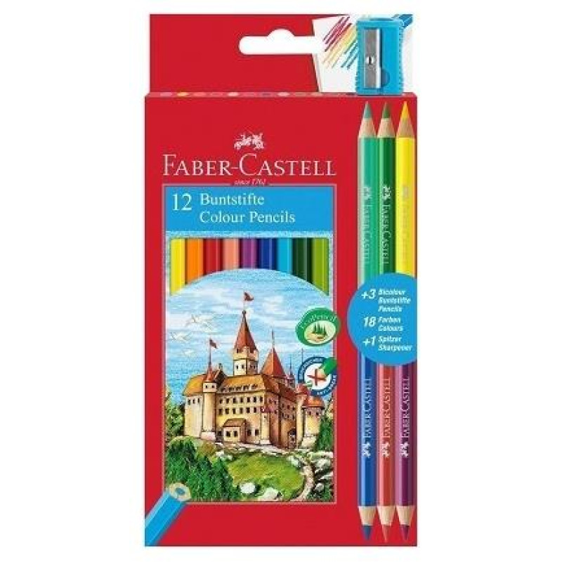 Faber-Castell Σετ Ξυλομπογιές 12τμχ