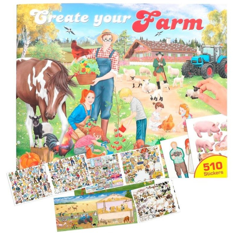 OEM Create Your Farm Colouring Book OEM Create Your Farm Colouring Book