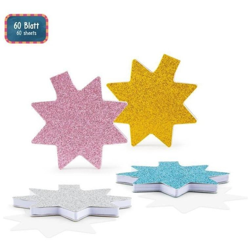 Trend Μπλοκ Wichtel Glitter Star 957597