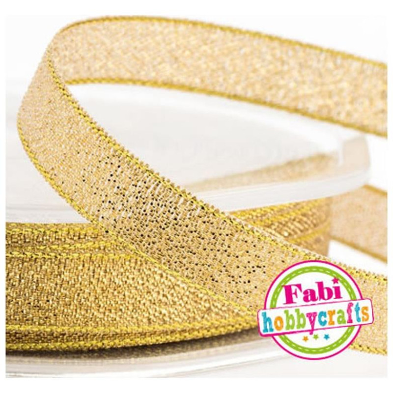 Fabi Κορδέλα Lurex 0,5cm Χ 10m Χρυσό Fabi Κορδέλα Lurex 0,5cm Χ 10m Χρυσό