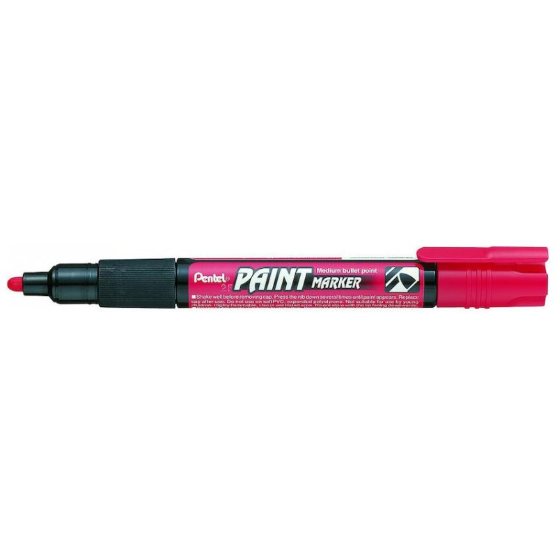 Pentel Μαρκαδόρος Λαδιού Κόκκινο MMP20-BO Pentel Μαρκαδόρος Λαδιού Κόκκινο MMP20-BO