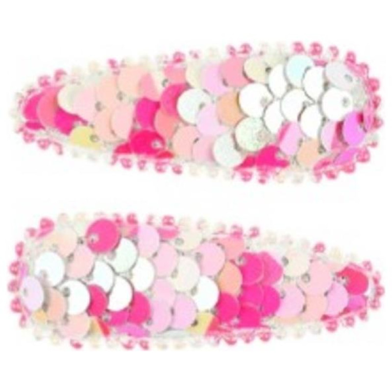 Souza Κλιπ Μαλλιών Bowi pink (2 τμχ/κάρτα, 1 κάρτα) 106921