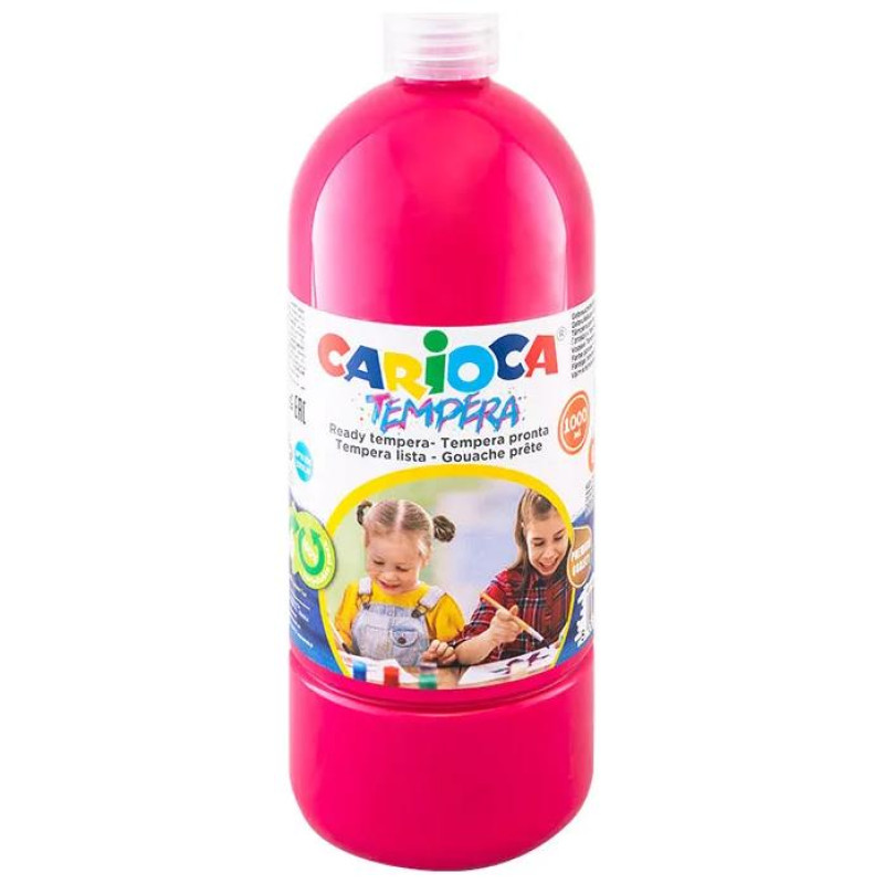 Carioca Τεμπερες 1000ml Magenta Red 28904