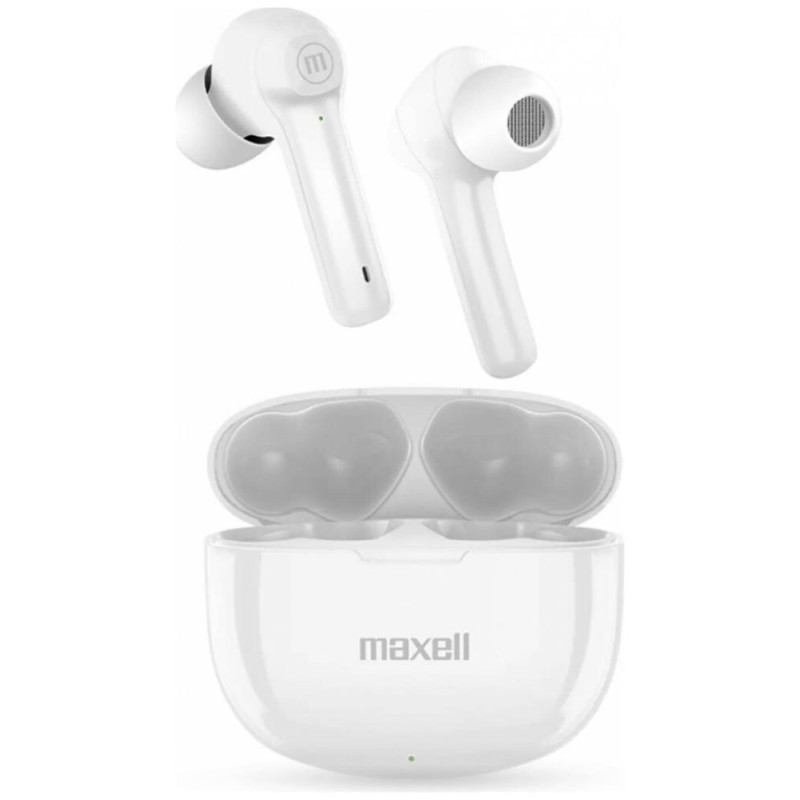 Maxell In-ear Bluetooth Handsfree Ακουστικά με Θήκη Φόρτισης Λευκά Maxell In-ear Bluetooth Handsfree Ακουστικά με Θήκη Φόρτισης Λευκά
