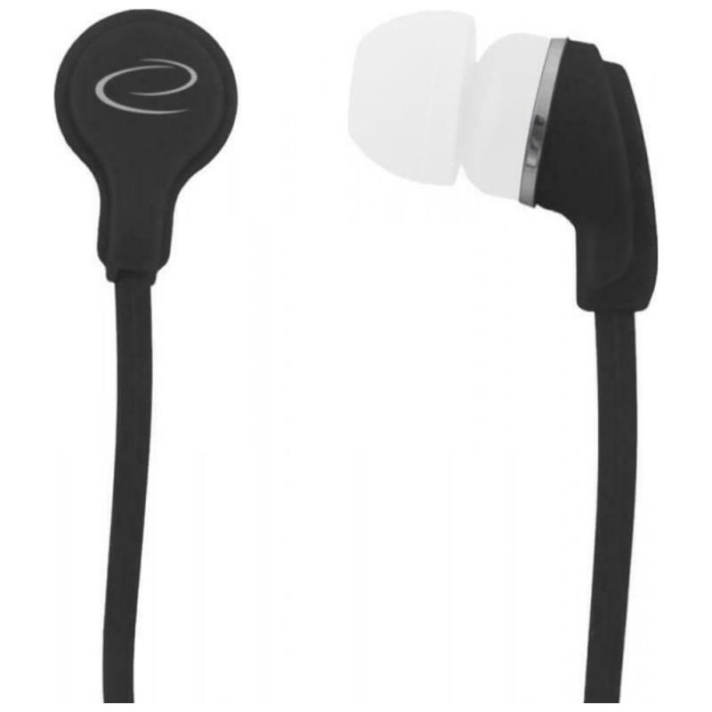 Esperanza Ακουστικά Ψείρες In Ear EH147 Μαύρα