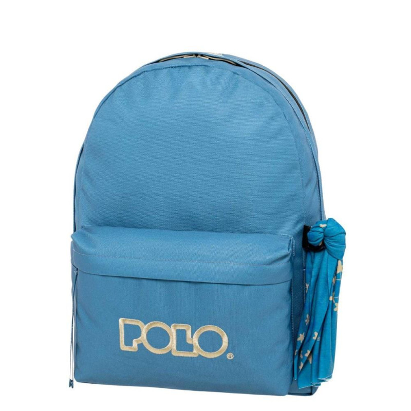 POLO ΣΑΚΙΔΙΟ ORIGINAL DOUBLE SCARF ΡΑΦ/ΑΝΟΙΧΤΟ ΓΚΡΙ 901235-5523 (2025)
