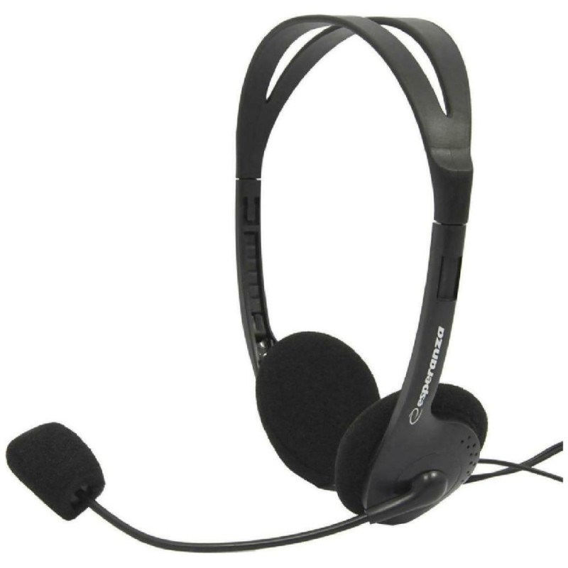 Esperanza On Ear Multimedia Ακουστικά με μικροφωνο και σύνδεση 3.5mm Jack EH102