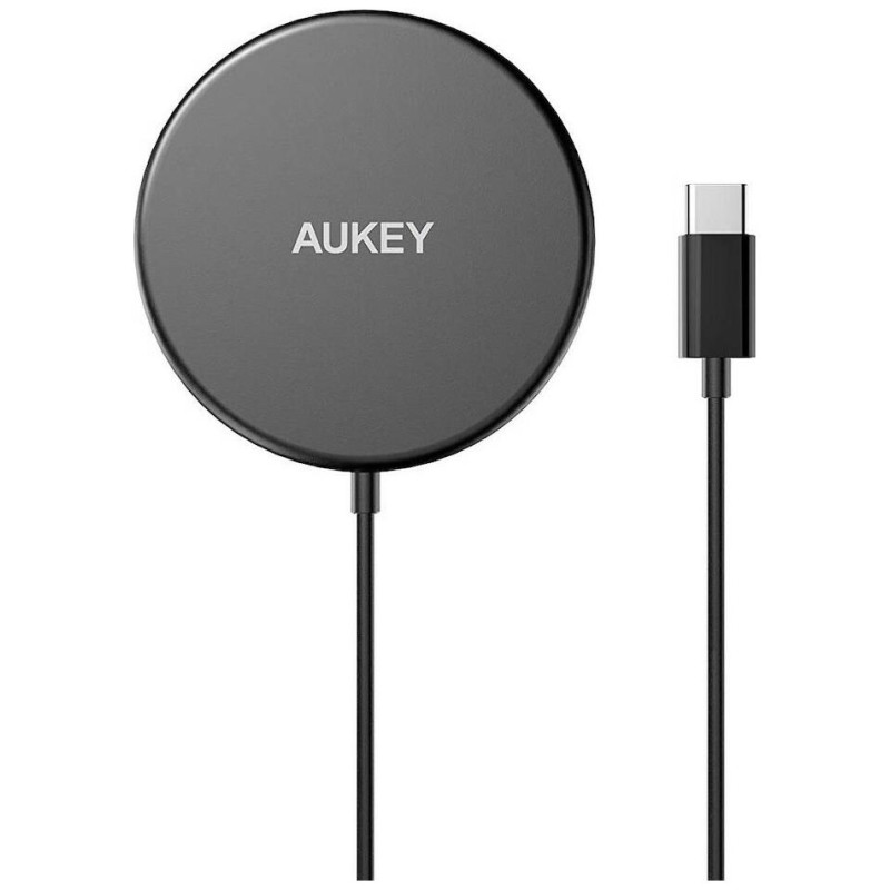 Aukey Φορτιστής Magsafe 15W Μαύρος LC-A1 Aukey Φορτιστής Magsafe 15W Μαύρος LC-A1