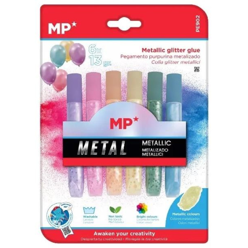 MP Κόλλα Glitter Μεταllic PE902